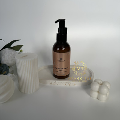 MANITA Professional 9 in 1 Lychee, Bergamot, Peach — парфюмированный крем для рук и тела, 150 мл