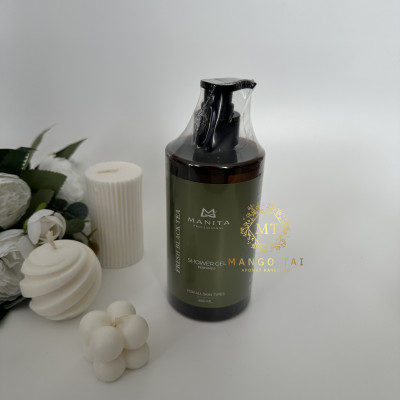 MANITA Professional Fresh Black Tea — парфюмированный гель для душа, 460 мл