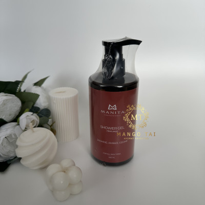 MANITA Professional Jasmine, Amber, Cedar — парфюмированный гель для душа, 460 мл