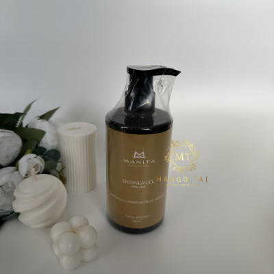 MANITA Professional Patchouli, Passion Fruit, Sandal — парфюмированный гель для душа, 460 мл