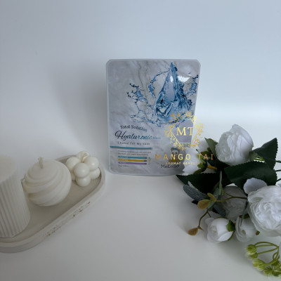 Тканевая маска для лица Meloso Total Solution Hyaluronic Mask с гиалуроновой кислотой, 25 г